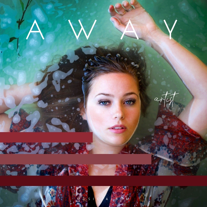 ALBUM COVER | AWAY Instagram Post template